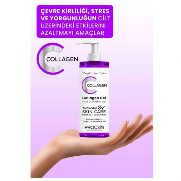 PROCSIN Gözenek Sıkılaştırıcı Kolajen Yüz Temizleme Jeli 50 ML