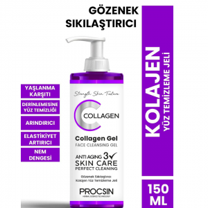 PROCSIN PROCSIN Gözenek Sıkılaştırıcı Kolajen Yüz Temizleme Jeli 150 ML