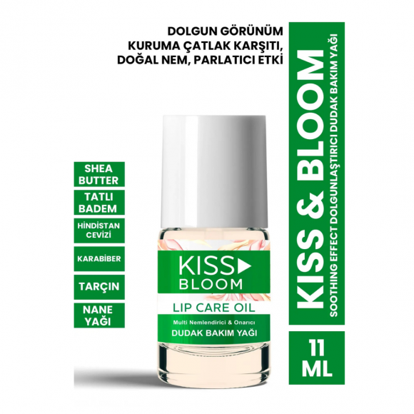 PROCSIN Kiss & Bloom Soothing Effect Dolgunlaştırıcı Dudak Bakım Yağı 11 ml