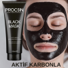 PROCSIN Siyah Nokta Giderici Aktif Kömürlü Siyah Maske 100 ML