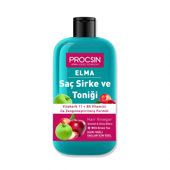 PROCSIN Aşırı Yağlanma Karşıtı Elmalı Saç Sirke ve Toniği 250 ML