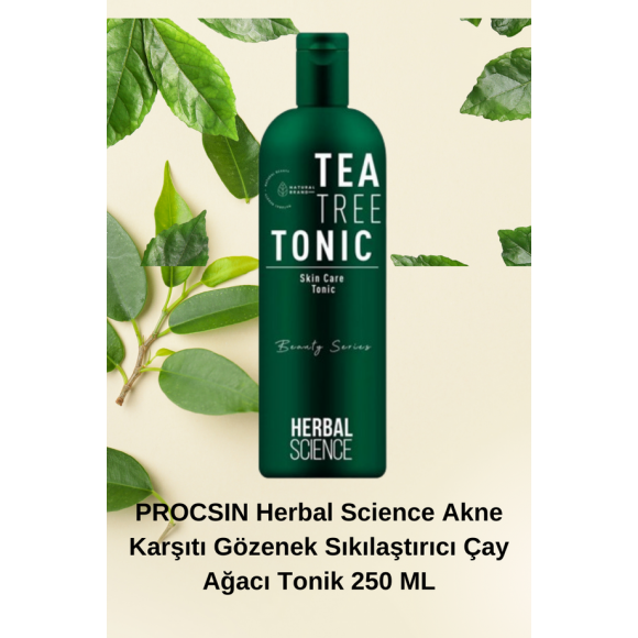 PROCSIN PROCSIN Herbal Science Akne Karşıtı Gözenek Sıkılaştırıcı Çay Ağacı Tonik 250 ML