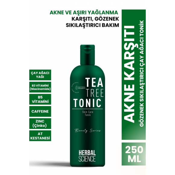 PROCSIN PROCSIN Herbal Science Akne Karşıtı Gözenek Sıkılaştırıcı Çay Ağacı Tonik 250 ML