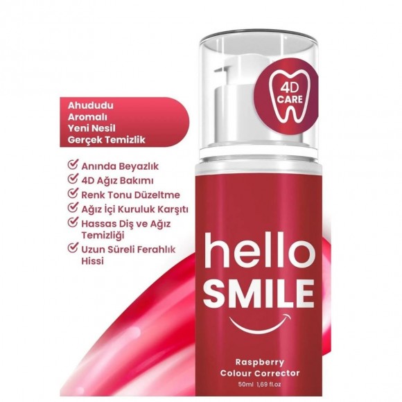 HELLO SMILE AHUDUDU AROMALI ANINDA BEYAZLATICI DİŞ JELİ