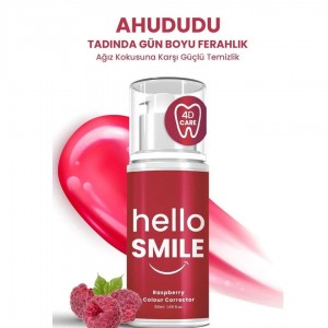 HELLO SMILE HELLO SMILE Ahududu Aromalı Anında Beyazlatıcı Diş Jeli