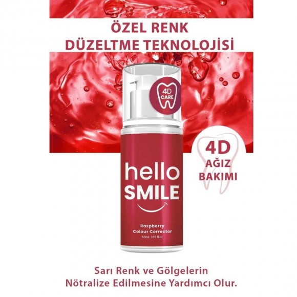 HELLO SMILE AHUDUDU AROMALI ANINDA BEYAZLATICI DİŞ JELİ