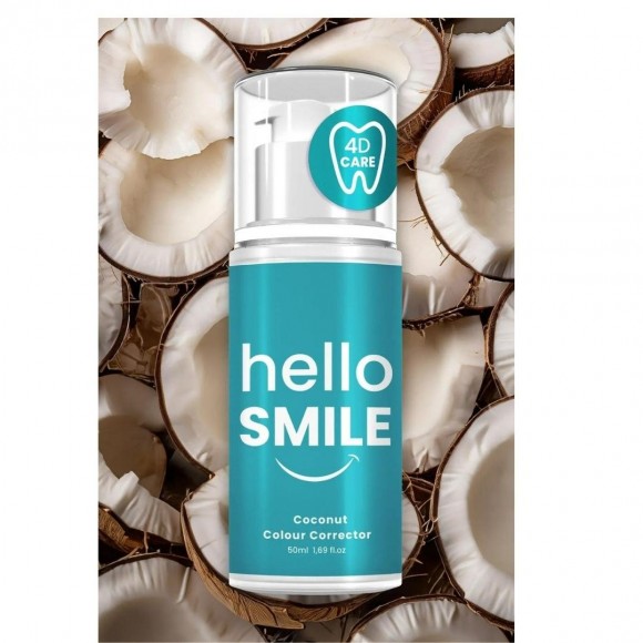 HELLO SMILE HELLO SMILE Hindistan Cevizi Aromalı Anında Beyazlatıcı Diş Jeli