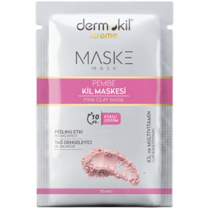 DERMOKİL XTREME Pembe Kil Yüz Maskesi 15 ml