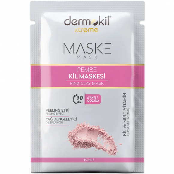 DERMOKİL XTREME Pembe Kil Yüz Maskesi 15 ml