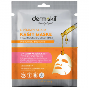 DERMOKİL C Vitamini Serum Kağıt Maske 23 gr