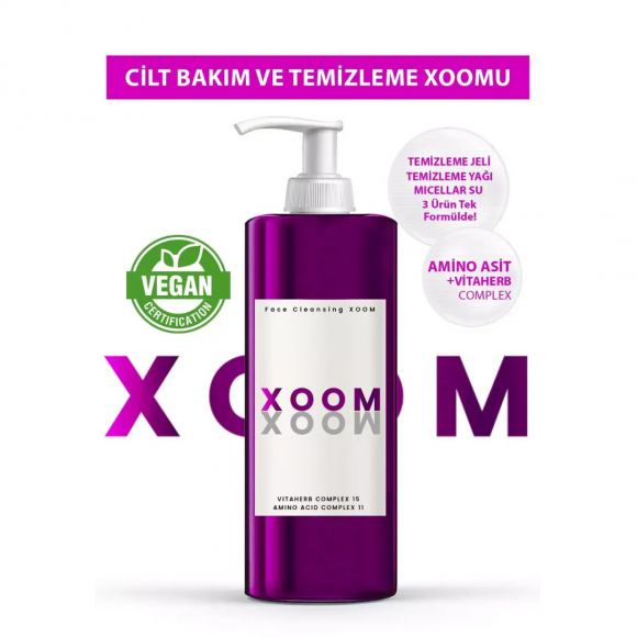 PROCSIN Xoom 3 in 1 (Temizleme Yağı + Temizleme Jeli + Micellar Su) Bakım ve Temizleme Xoomu 150 ML